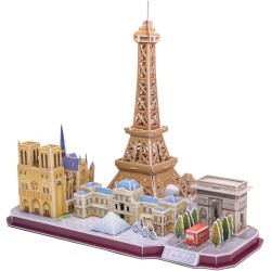 CITY LINE PARIS (114 Pcs) Size: 38.1 x 25.4 x 32.7 cm