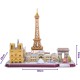 CITY LINE PARIS (114 Pcs) Size: 38.1 x 25.4 x 32.7 cm CITY LINE PARIS (114 Pcs) Size: 38.1 x 25.4 x 32.7 cm