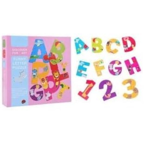 Funny Alphabet Jigsaw Puzzle for Kids Funny Alphabet Jigsaw Puzzle for Kids