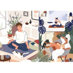 Trefl Prime 1000 Piece Puzzle Peace of Mind