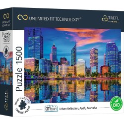 Trefl Prime 1500 Pieces Puzzle Cityscape: Urban Reflection, Perth, Australia