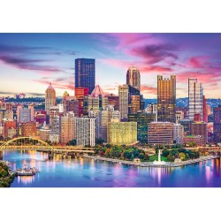 Trefl Puzzles - "1000" - Pittsburgh, Pennsylvania, USA 10723