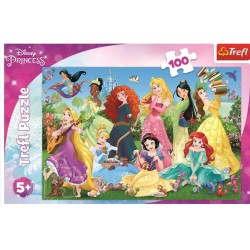 Trefl Puzzles - "100" - Charming Princesses/Disney Princess 16417