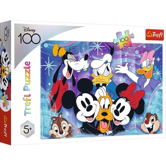 Trefl Puzzles - "100" - It's fun at Disney/Disney 100 16462 Trefl Puzzles - "100" - It's fun at Disney/Disney 100 16462