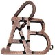 fashion mania ABC Metal Puzzle Lock IQ Test Mind Game Toys Brain Teaser Metal Puzzles Magic Trick Toy Metal IQ Puzzle for Kids and Adults fashion mania ABC Metal Puzzle Lock IQ Test Mind Game Toys Brain Teaser Metal Puzzles Magic Trick Toy Metal IQ Puzzle for Kids and Adults