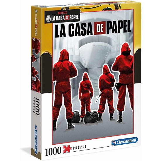 Clementoni Puzzle Impossible La Casa De Papel 1000 Pieces Clementoni Puzzle Impossible La Casa De Papel 1000 Pieces
