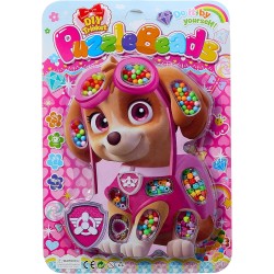 DIY Trinklet Puzzle Beads with Accessories for Girls - Multi Size - Assorted Shapes