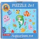 Fluffy Bear 2-In-1 Aquarium Puzzle 44-Piece Set Fluffy Bear 2-In-1 Aquarium Puzzle 44-Piece Set
