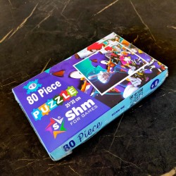 Kids Educational Puzzle, 80 Pieces (SONIC)