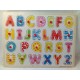 English letters wooden puzzle English letters wooden puzzle