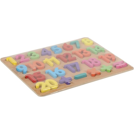 Generic ABC wooden Puzzle Letters Plates Education toys for kids by Play2Learn-multi size (numbers) Generic ABC wooden Puzzle Letters Plates Education toys for kids by Play2Learn-multi size (numbers)