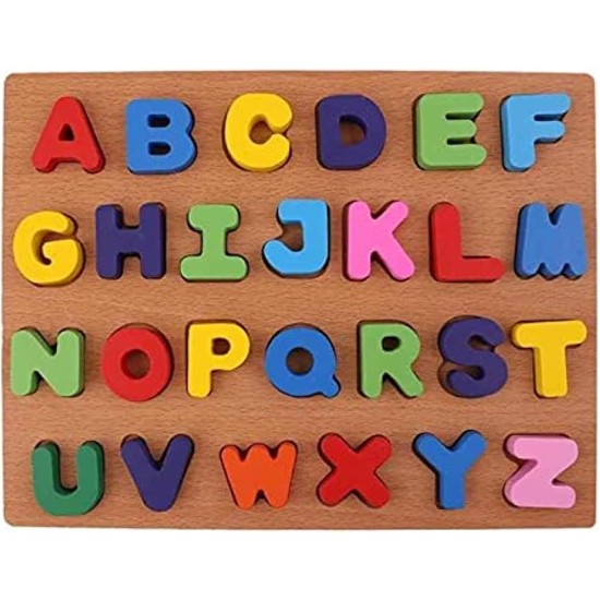 Generic ABC wooden Puzzle Letters Plates Education toys for kids by Play2Learn-multi size (numbers) Generic ABC wooden Puzzle Letters Plates Education toys for kids by Play2Learn-multi size (numbers)