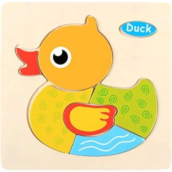 Generic Duck Wooden Puzzle For Kids