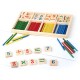 OFKPO Children's Wooden Maths Toy, Mathematics Numbers Training Game OFKPO Children's Wooden Maths Toy, Mathematics Numbers Training Game