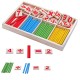 OFKPO Children's Wooden Maths Toy, Mathematics Numbers Training Game OFKPO Children's Wooden Maths Toy, Mathematics Numbers Training Game