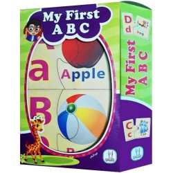 Wooden Puzzle My First A B C Learning For Children- English