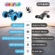 GRAFLO Remote Control Car For Kids, Double Sided 360°Rotating 4WD RC Car with Headlights, 2.4GHz Electric Race Stunt Toys Car Off-Road - Stunt Drifting Car Rechargeable - Toys For Kids (BLUE) 3+ Years GRAFLO Remote Control Car For Kids, Double Sided 360°Rotating 4WD RC Car with Headlights, 2.4GHz Electric Race Stunt Toys Car Off-Road - Stunt Drifting Car Rechargeable - Toys For Kids (BLUE) 3+ Years