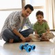 GRAFLO Remote Control Car For Kids, Double Sided 360°Rotating 4WD RC Car with Headlights, 2.4GHz Electric Race Stunt Toys Car Off-Road - Stunt Drifting Car Rechargeable - Toys For Kids (BLUE) 3+ Years GRAFLO Remote Control Car For Kids, Double Sided 360°Rotating 4WD RC Car with Headlights, 2.4GHz Electric Race Stunt Toys Car Off-Road - Stunt Drifting Car Rechargeable - Toys For Kids (BLUE) 3+ Years