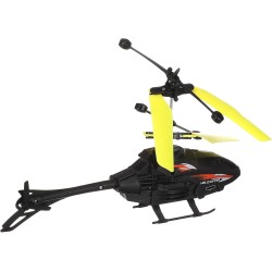 Generic Rc helicopter with remote control for kids, black