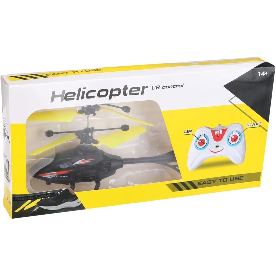 Generic Rc helicopter with remote control for kids, black Generic Rc helicopter with remote control for kids, black