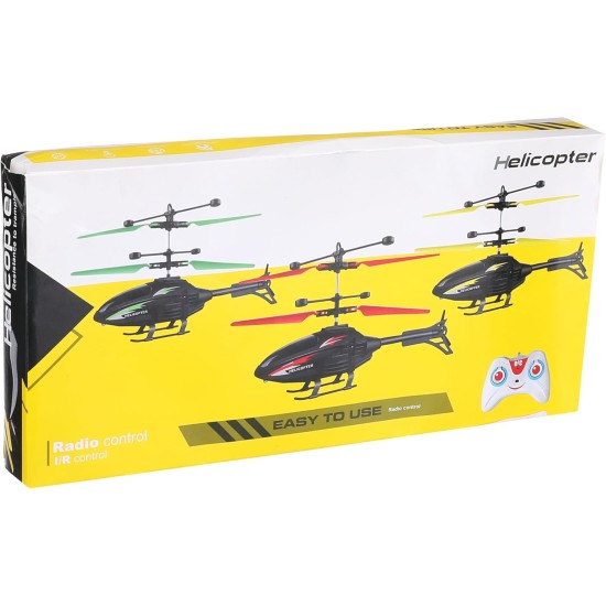 Generic Rc helicopter with remote control for kids, black Generic Rc helicopter with remote control for kids, black