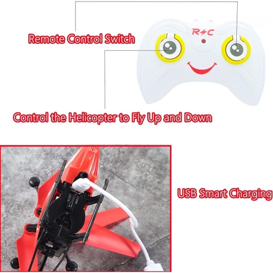 Generic Remote Control Helicopter Flying Toys, 2.5 Channel High Low Flight Suspension Induction Helicopter, Mini RC Helicopter for Kids Party Favors, Boy&Girls Birthday Gifts - multicolor Generic Remote Control Helicopter Flying Toys, 2.5 Channel High Low Flight Suspension Induction Helicopter, Mini RC Helicopter for Kids Party Favors, Boy&Girls Birthday Gifts - multicolor