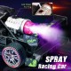 High Speed Spray Racing Car for Kids and Adults, 1:16 RC Remote Control Racing Car Toy with Cool LED Lighting & Music, 2 Modes of Metal Drift Racer and Rear Mist Spray for Boys Girls Gift (Black) High Speed Spray Racing Car for Kids and Adults, 1:16 RC Remote Control Racing Car Toy with Cool LED Lighting & Music, 2 Modes of Metal Drift Racer and Rear Mist Spray for Boys Girls Gift (Black)