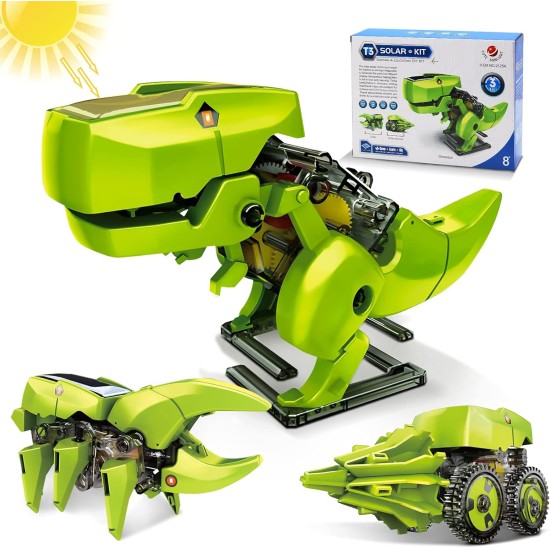 Hot Bee Robot Dinosaur Toys, 3-in-1 Solar Robot Kit, STEM Projects for Kids Ages 8-12, Building Games Robot Toys for 8 9 10 11 12 Year Old Boys Girls… Hot Bee Robot Dinosaur Toys, 3-in-1 Solar Robot Kit, STEM Projects for Kids Ages 8-12, Building Games Robot Toys for 8 9 10 11 12 Year Old Boys Girls…