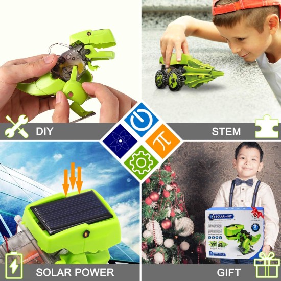 Hot Bee Robot Dinosaur Toys, 3-in-1 Solar Robot Kit, STEM Projects for Kids Ages 8-12, Building Games Robot Toys for 8 9 10 11 12 Year Old Boys Girls… Hot Bee Robot Dinosaur Toys, 3-in-1 Solar Robot Kit, STEM Projects for Kids Ages 8-12, Building Games Robot Toys for 8 9 10 11 12 Year Old Boys Girls…