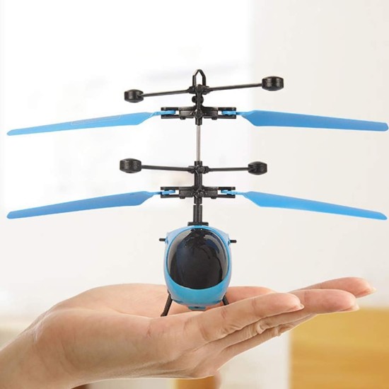 Interactive Helicopter Toy For Kids Powered By Sensor And Charging Battery And Charging Cable - Multi Color (Girl) Interactive Helicopter Toy For Kids Powered By Sensor And Charging Battery And Charging Cable - Multi Color (Girl)