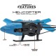 NHR Plastic Infrared Exceed Helicopter Sensor Aircraft USB Charger Flying Helicopter 2 in 1 Flying Helicopter with Remote, 6 to 14 Years (Multicolor)