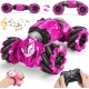 NQD RC Stunt Car 2.4GHz Remote Control Gesture Sensor Toy Car 4WD Transform Double Sided Rotating Off Road Vehicle 360° Flips with Lights Music Toy Cars for Boys & Girls Birthday (Green) NQD RC Stunt Car 2.4GHz Remote Control Gesture Sensor Toy Car 4WD Transform Double Sided Rotating Off Road Vehicle 360° Flips with Lights Music Toy Cars for Boys & Girls Birthday (Green)