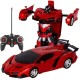 Play-Doh Robot Car Transformer Toy with Remote Control for Boys - Red Play-Doh Robot Car Transformer Toy with Remote Control for Boys - Red