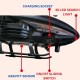 QUEENZOMY Gravity Sensor RC Helicopter for Boys Age 4+ Years I Light Weight Indoor and Outdoor Helicopter I Pack of 1 I White Colour (Black)