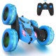 Swift RC Car Toys Remote Control | Stunt Car for 3-12 Year-Old Boys | RC Cars 360 Degree Flips Double Sided Rotating 4WD 2.4Ghz Outdoor Toys Car for Kids Birthday Gifts- Assorted Colors