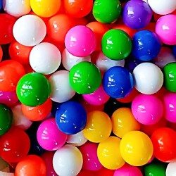 EEVOVEE 150 Premium Pool/Pit/Ocean Balls Without Sharp Edges,4 cm Diameter (8 Multicolor) 4cm Non Toxic Balls for Kids Without Sharp Edges for Kids