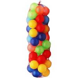 Generic Camel Trade Kids Entertainment Balls Medium Size Plastic Material 50 Piece Set - Multicolor