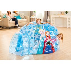 Intex 48670 igloo frozen inflatable ball pit - baby blue-48670