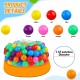 Jexine 200 Ball Kids Large Pit 39.4 Inch Ball Big Baby Pit Tent with Ball Plastic Pit Colorful Small Balls Toddler Playhouse Playpen for Boy Girl Crawl Play Indoor Outdoor