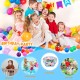 Jexine 200 Ball Kids Large Pit 39.4 Inch Ball Big Baby Pit Tent with Ball Plastic Pit Colorful Small Balls Toddler Playhouse Playpen for Boy Girl Crawl Play Indoor Outdoor