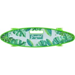A01-443 Skateboard With Colorful LED Light Up Wheels For Unisex children - Multi Color
