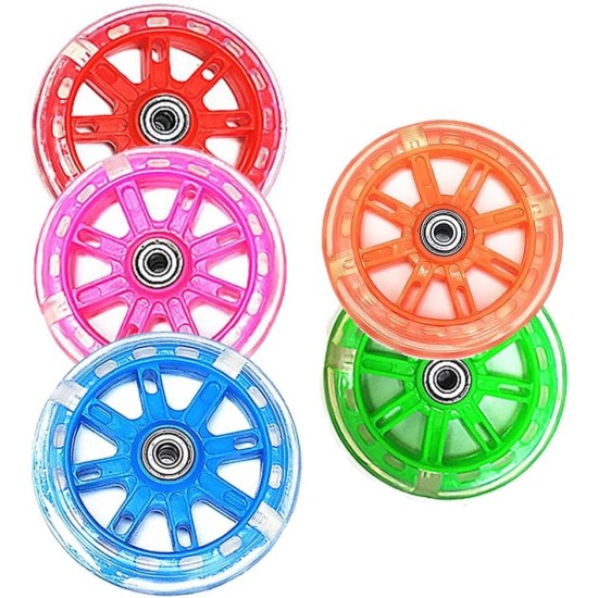 CYCLISTA 110mm LED Scooter Wheels for Kids CYCLISTA 110mm LED Scooter Wheels for Kids