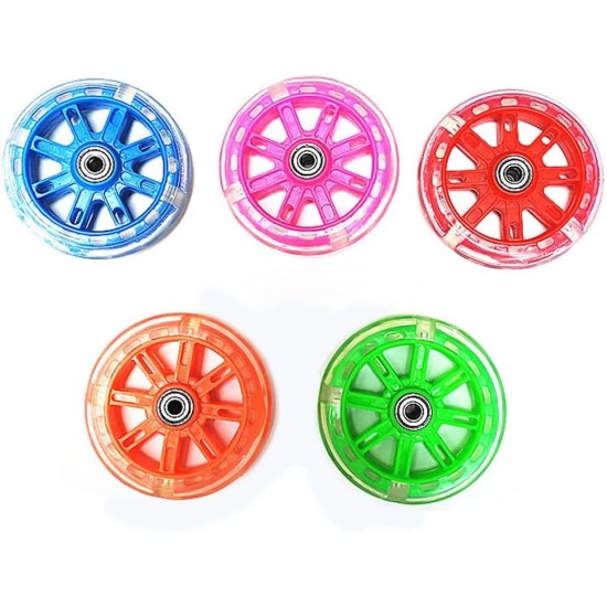 CYCLISTA 110mm LED Scooter Wheels for Kids CYCLISTA 110mm LED Scooter Wheels for Kids