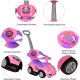 ChromeWheels 3 in 1 Ride on Toys Push Car with Guardrail, Mega Car for Toddlers, w/Handle, Horn, Music, Color Red ChromeWheels 3 in 1 Ride on Toys Push Car with Guardrail, Mega Car for Toddlers, w/Handle, Horn, Music, Color Red