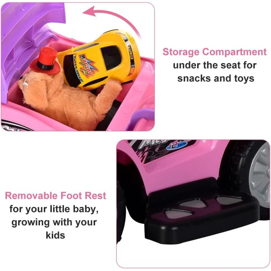 ChromeWheels 3 in 1 Ride on Toys Push Car with Guardrail, Mega Car for Toddlers, w/Handle, Horn, Music, Color Red ChromeWheels 3 in 1 Ride on Toys Push Car with Guardrail, Mega Car for Toddlers, w/Handle, Horn, Music, Color Red