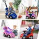 ChromeWheels 3 in 1 Ride on Toys Push Car with Guardrail, Mega Car for Toddlers, w/Handle, Horn, Music, Color Red ChromeWheels 3 in 1 Ride on Toys Push Car with Guardrail, Mega Car for Toddlers, w/Handle, Horn, Music, Color Red
