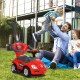 ChromeWheels 3 in 1 Ride on Toys Push Car with Guardrail, Mega Car for Toddlers, w/Handle, Horn, Music, Color Red ChromeWheels 3 in 1 Ride on Toys Push Car with Guardrail, Mega Car for Toddlers, w/Handle, Horn, Music, Color Red