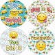 Creanoso Emoji Teacher Grading Stickers (10-Sheet) - Assorted Designs for Children - Classroom Reward Incentives for Students - Stocking Stuffers Party Favors & Giveaways Creanoso Emoji Teacher Grading Stickers (10-Sheet) - Assorted Designs for Children - Classroom Reward Incentives for Students - Stocking Stuffers Party Favors & Giveaways