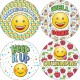 Creanoso Emoji Teacher Grading Stickers (10-Sheet) - Assorted Designs for Children - Classroom Reward Incentives for Students - Stocking Stuffers Party Favors & Giveaways Creanoso Emoji Teacher Grading Stickers (10-Sheet) - Assorted Designs for Children - Classroom Reward Incentives for Students - Stocking Stuffers Party Favors & Giveaways