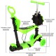 Dripex 5-in-1 Kids Scooter Toddler Scooter with Flashing Led Light Up Wheels 3 Wheels Kick Scooter with Adjustable Handlebar Removable Seat and Push Handle Dripex 5-in-1 Kids Scooter Toddler Scooter with Flashing Led Light Up Wheels 3 Wheels Kick Scooter with Adjustable Handlebar Removable Seat and Push Handle